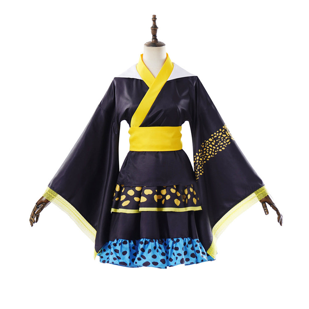 Trafalgar D. Water Law Crossplay One Piece Trafalgar Law Cosplay Kostüm