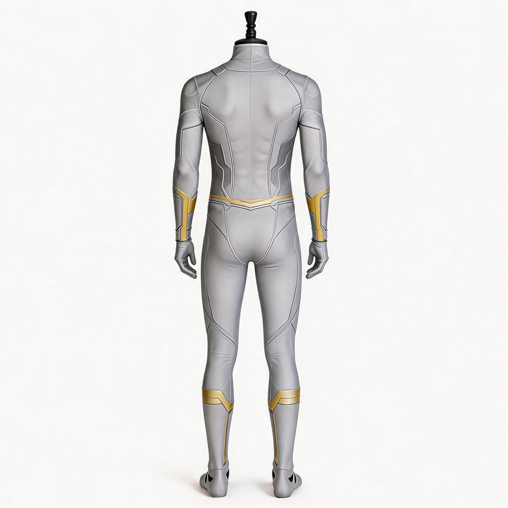 WandaVision - White Vision Jumpsuit mit Umhang Cosplay Kostüm