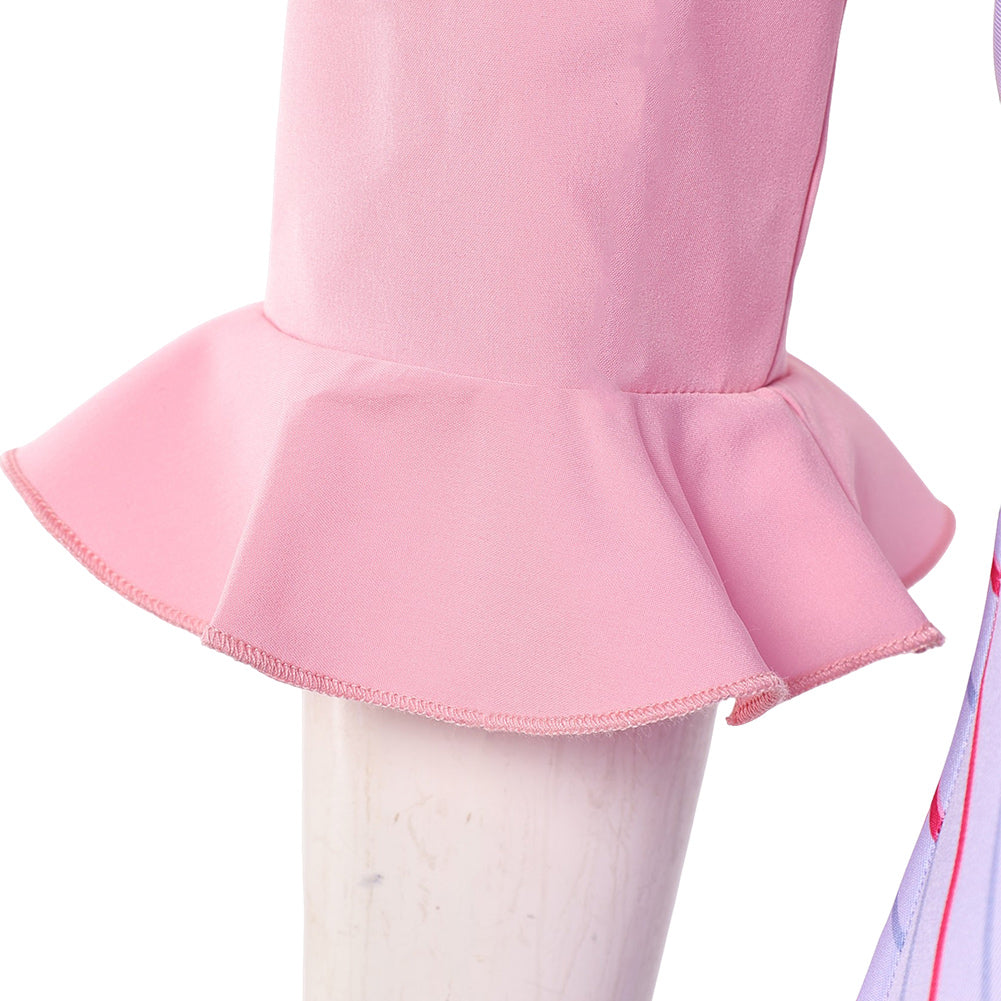 Wicked Glinda rosa Kleid Dienstmädchen Cosplay Kostüm Outfits