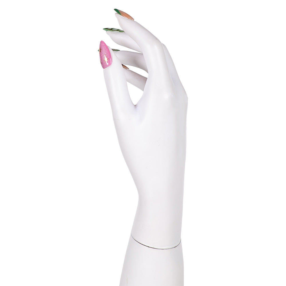 Wicked for Good Glinda Fingerspitze Künstliche Nägel S/M Cosplay Requisite