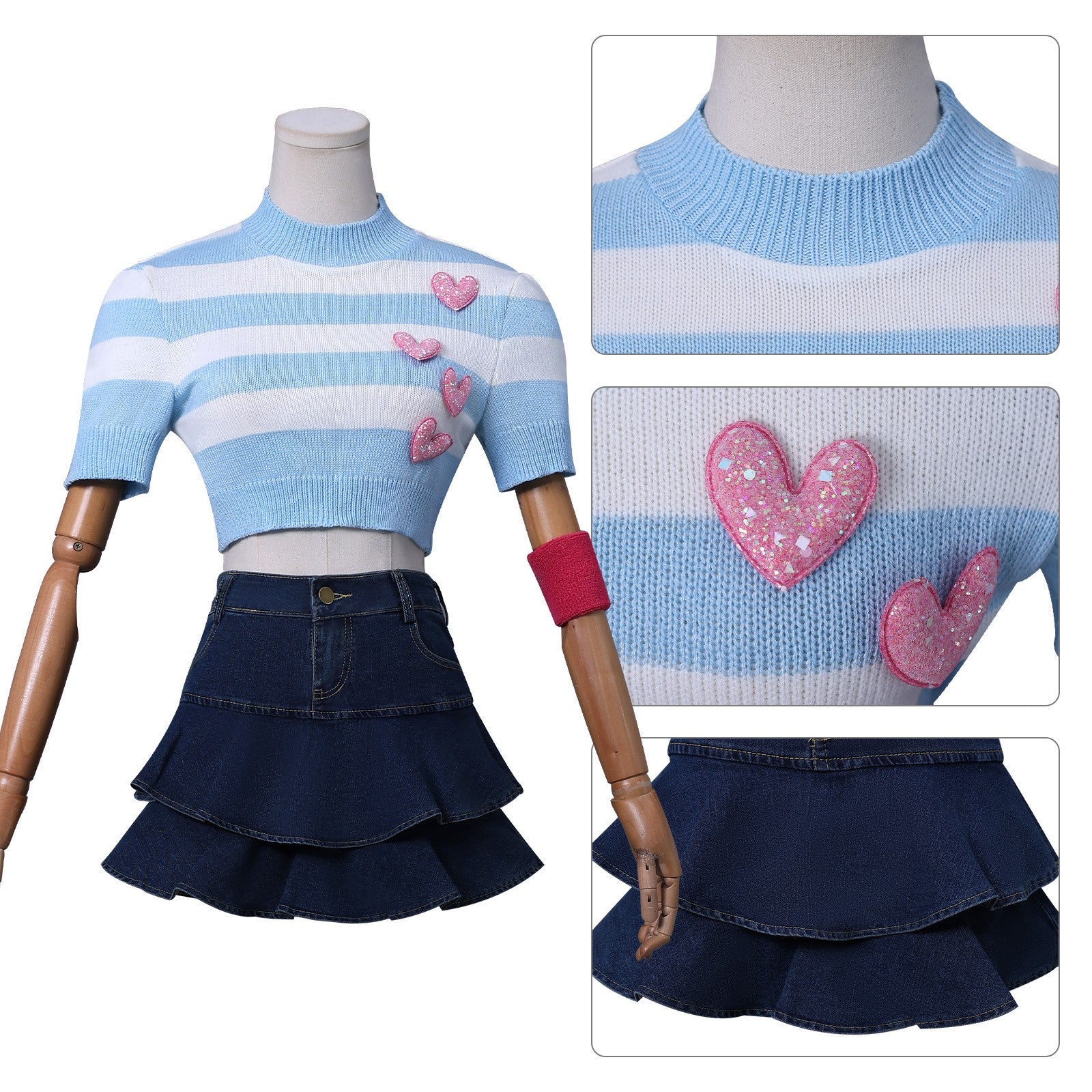 Winx Club Bloom Peters Kostüm Set Cosplay Outfits