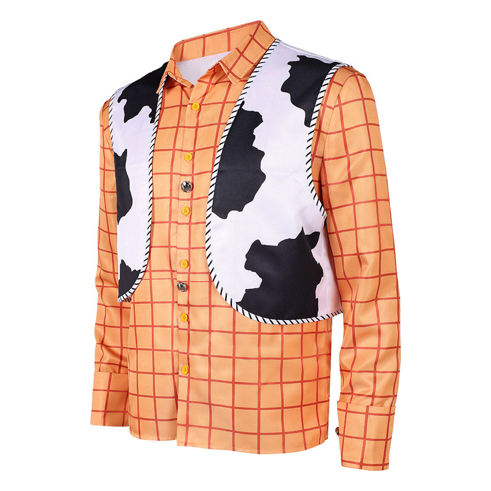 Woody Top Toy Story Sheriff Woody Prid Cowboy Outfit Cosplay Kostüm