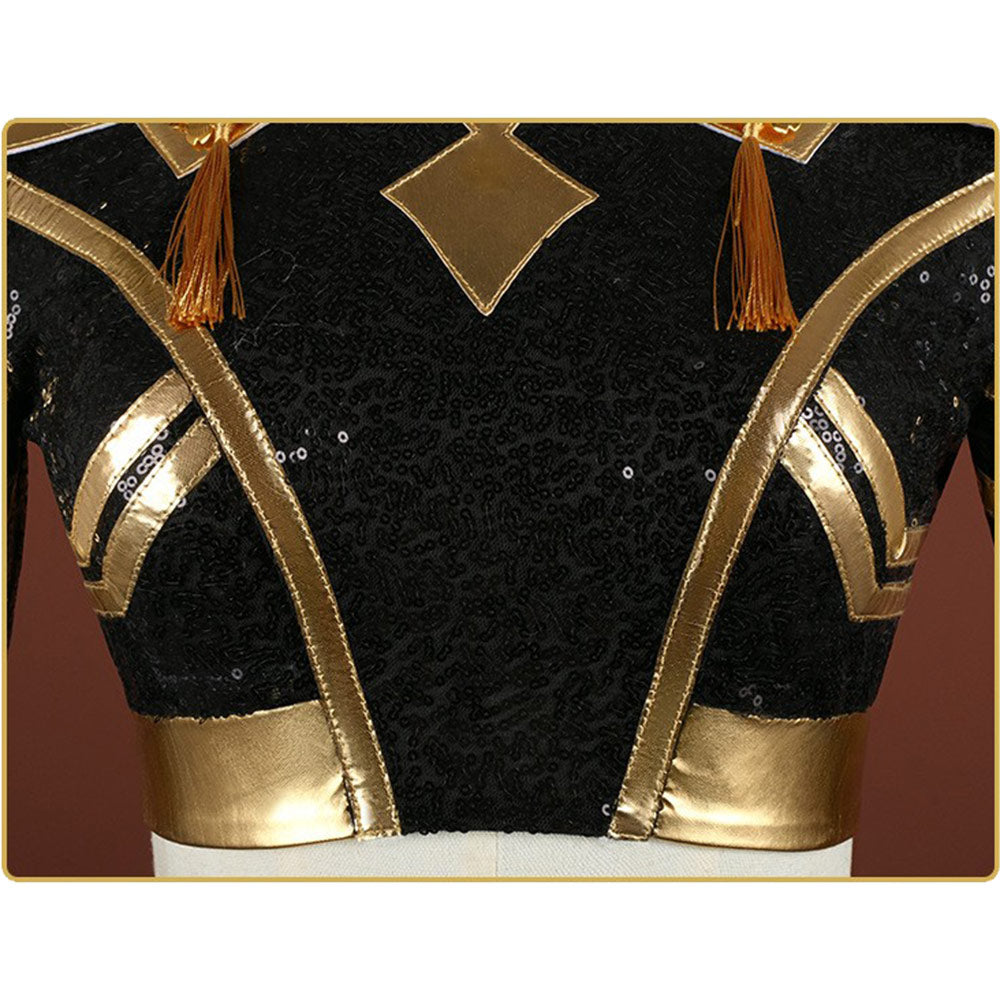 Zoey Golden Kostüm KPop Demon Hunters Girls Group HUNTR/XZoey Cosplay Outfits