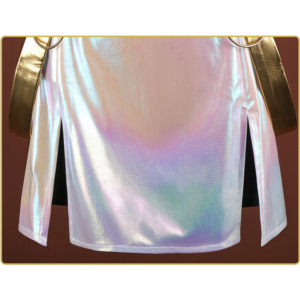 Zoey Golden Kostüm KPop Demon Hunters Girls Group HUNTR/XZoey Cosplay Outfits