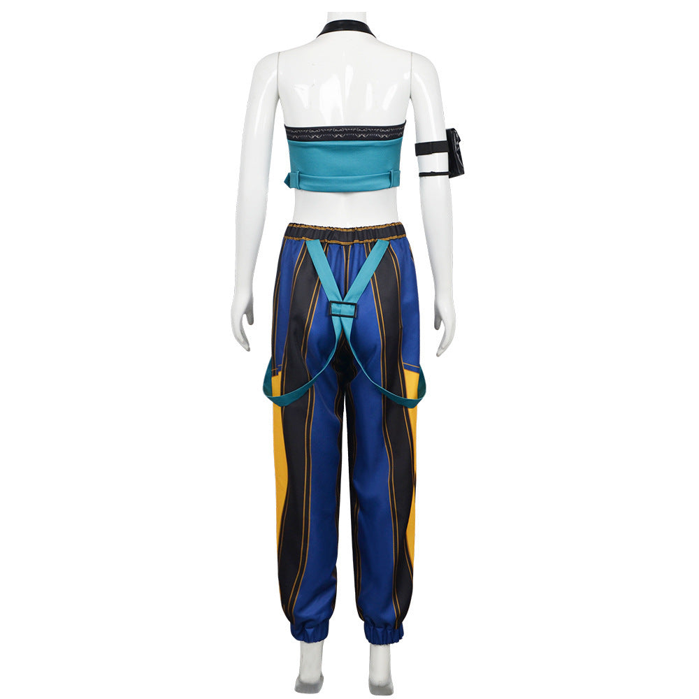 Zoey Kostüm KPop Demon Hunters HUNTRIX Zoey Cosplay Outfits