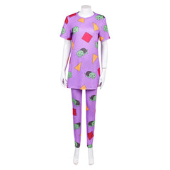 Zoey Schlafanzug Kpop Demon Hunters Zoey Sleepwear Cosplay Kostüm