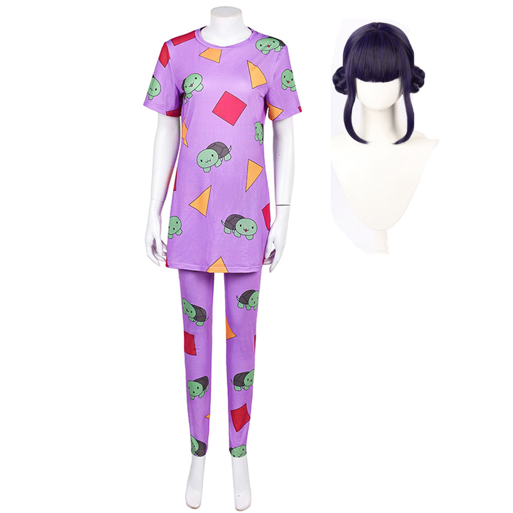 Zoey Schlafanzug Kpop Demon Hunters Zoey Sleepwear Cosplay Kostüm