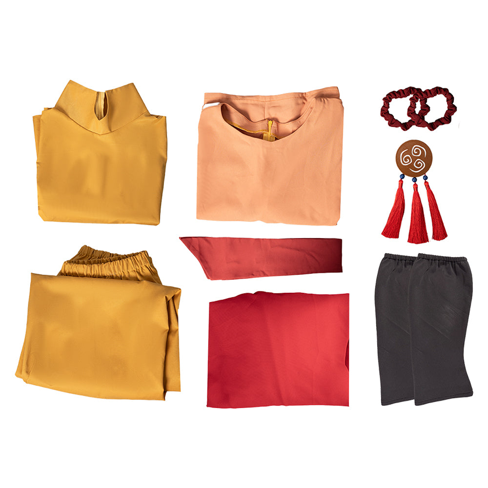 Aang Kostüm Set Avatar – Der Herr der Elemente Aang Cosplay Outfit
