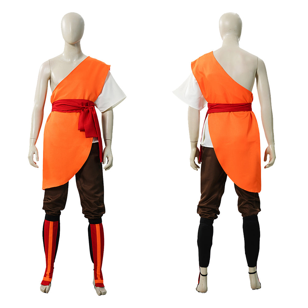 Aang Kostüm Set Avatar: The Last Airbender Aang Cosplay Outfit