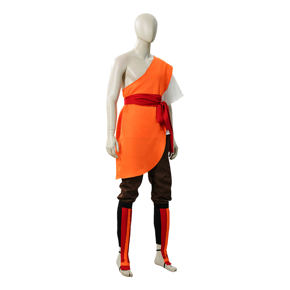 Aang Kostüm Set Avatar: The Last Airbender Aang Cosplay Outfit