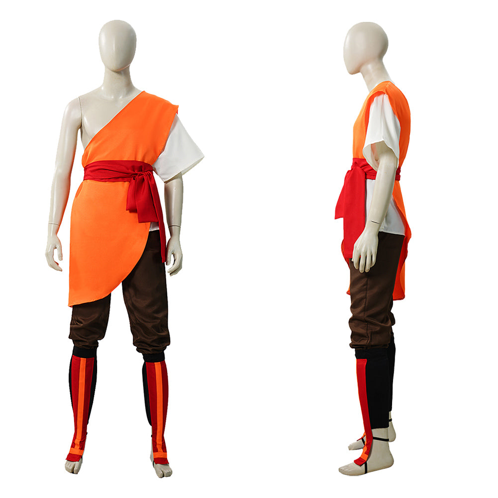 Aang Kostüm Set Avatar: The Last Airbender Aang Cosplay Outfit