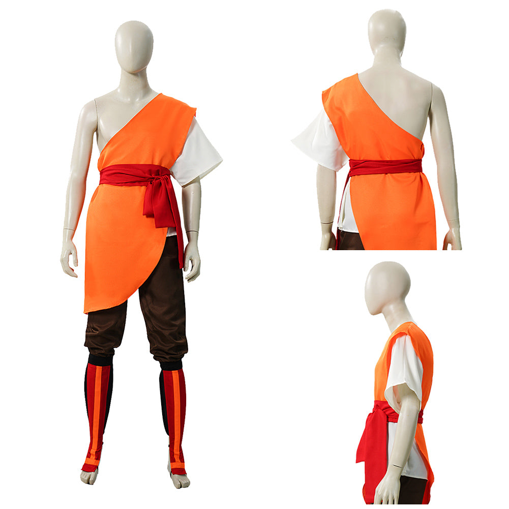 Aang Kostüm Set Avatar: The Last Airbender Aang Cosplay Outfit