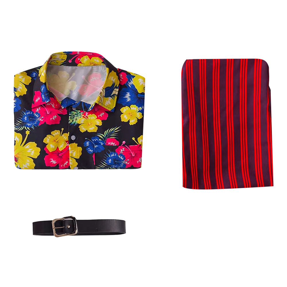 Ace Ventura Jr Kostüm Set Ace Ventura Jr.: Pet Detective Ace Ventura Jr Cosplay Outfit