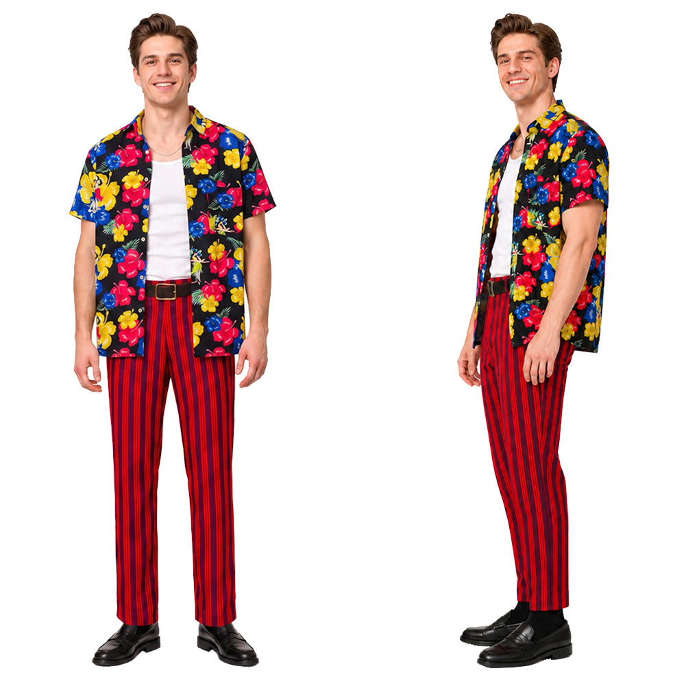 Ace Ventura Jr Kostüm Set Ace Ventura Jr.: Pet Detective Ace Ventura Jr Cosplay Outfit