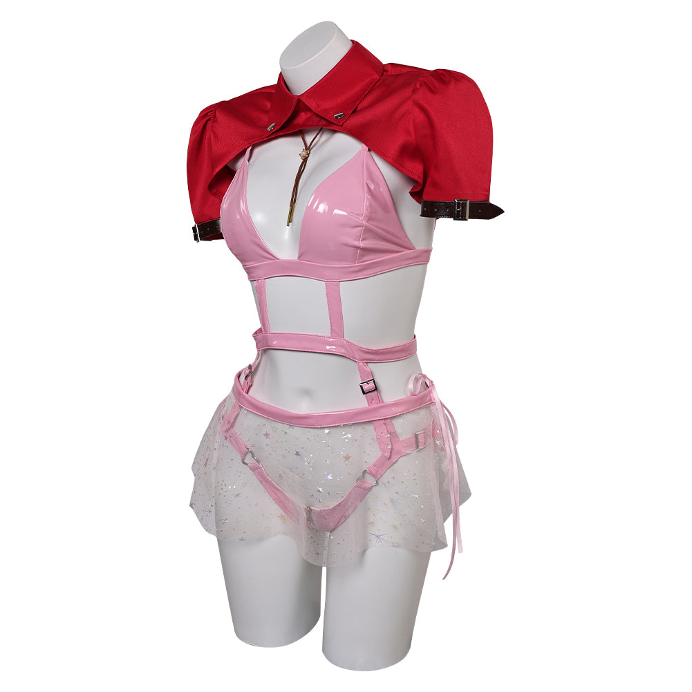 Aerith Gainsborough Damen Dessous-Set Final Fantasy Aerith Cosplay Outfits