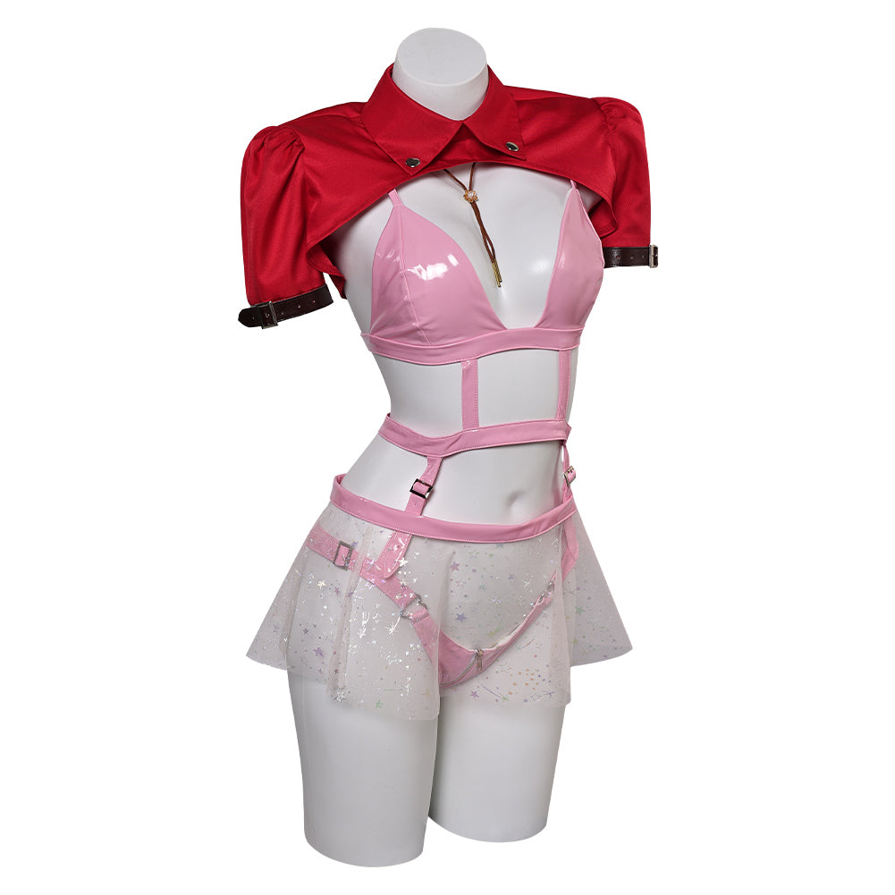 Aerith Gainsborough Damen Dessous-Set Final Fantasy Aerith Cosplay Outfits