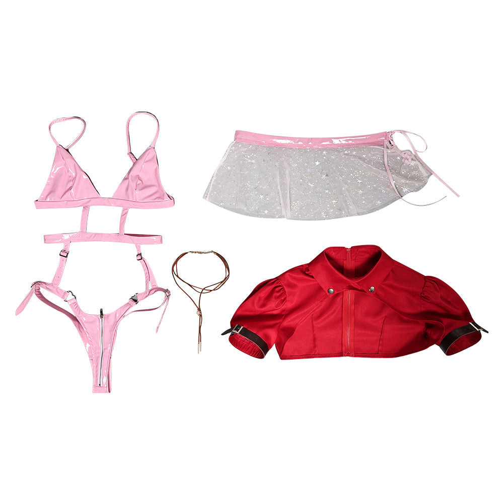 Aerith Gainsborough Damen Dessous-Set Final Fantasy Aerith Cosplay Outfits