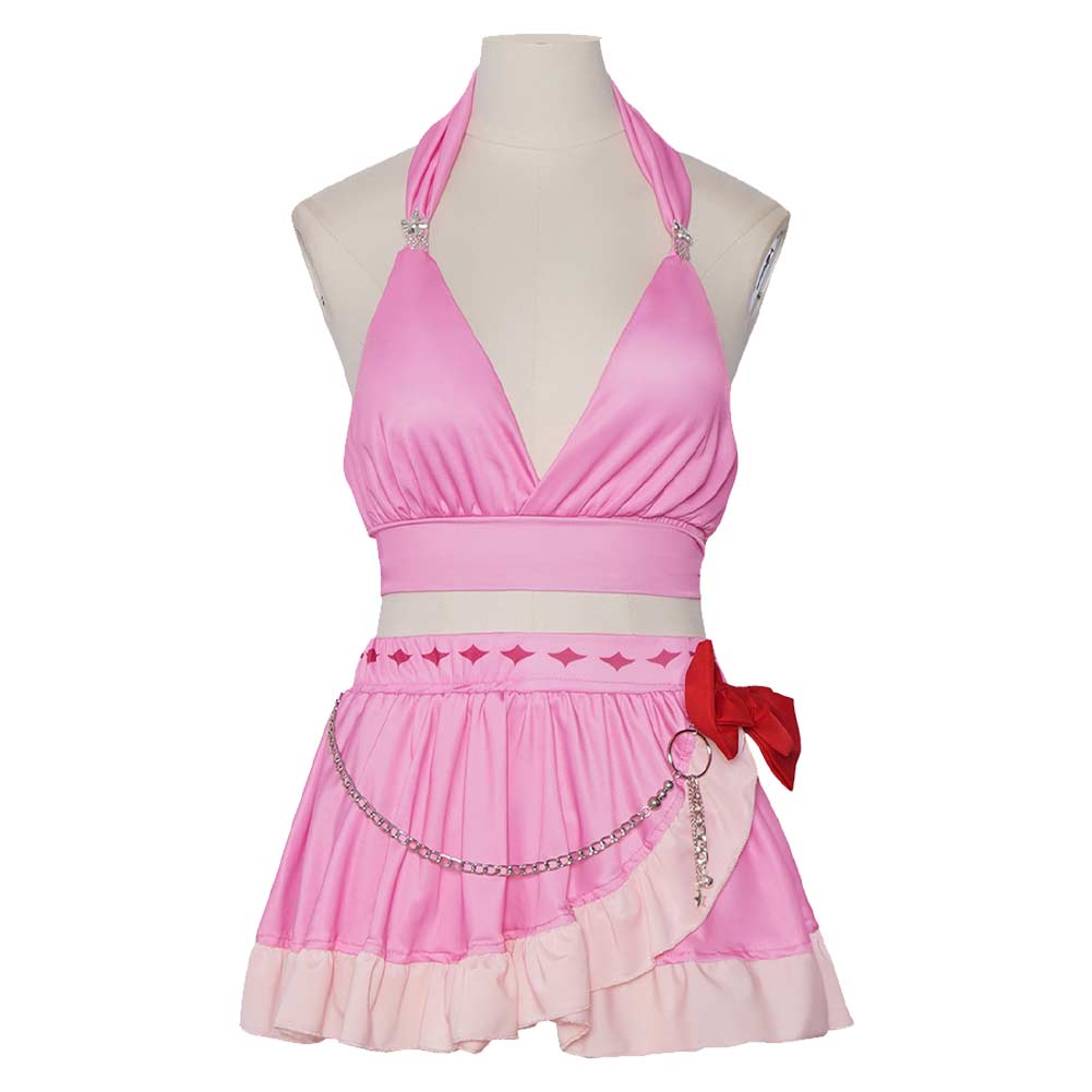 Aerith Gainsborough Kostüm Set Bademode Final Fantasy VII Aerith Gainsborough Cosplay Outfit 