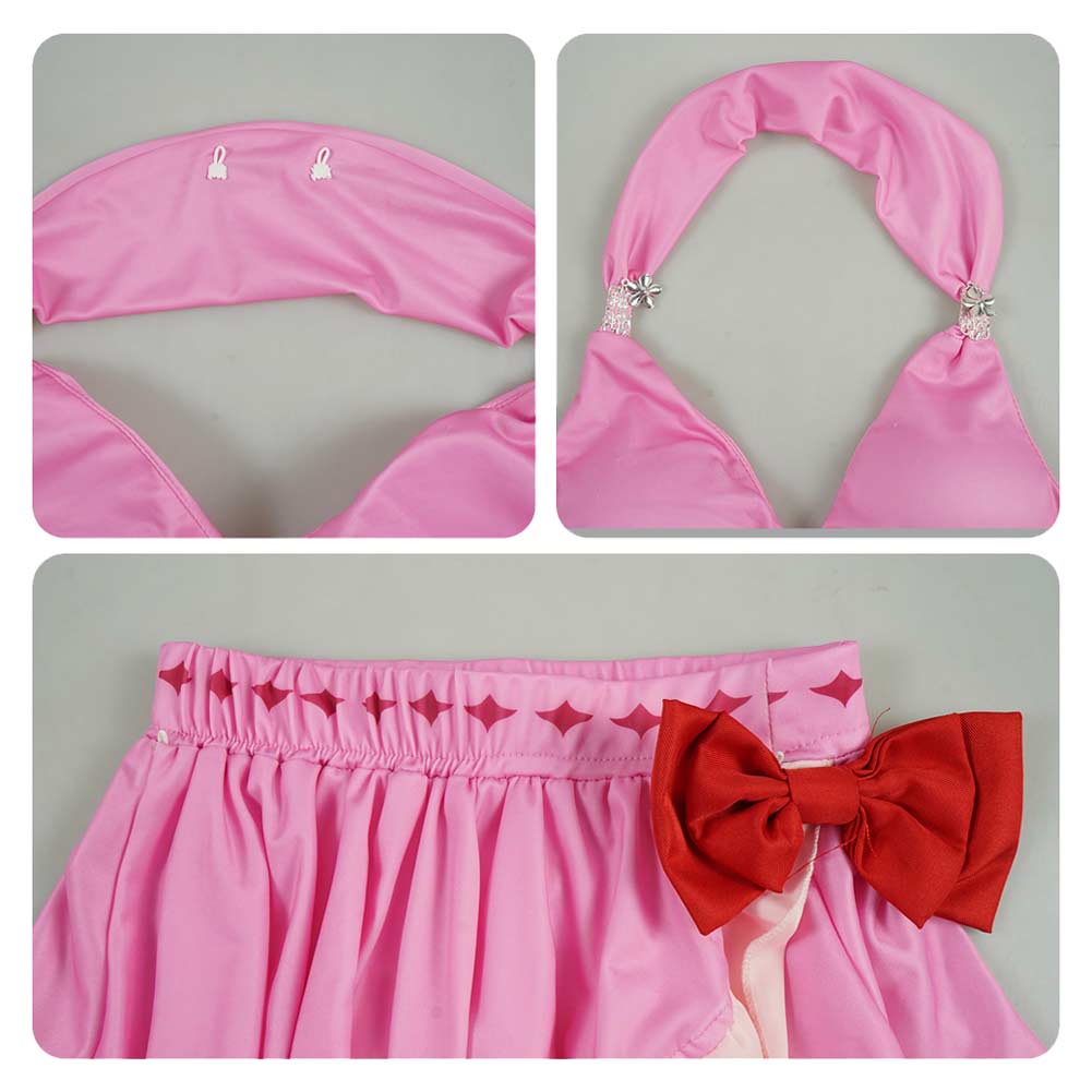 Aerith Gainsborough Kostüm Set Bademode Final Fantasy VII Aerith Gainsborough Cosplay Outfit 