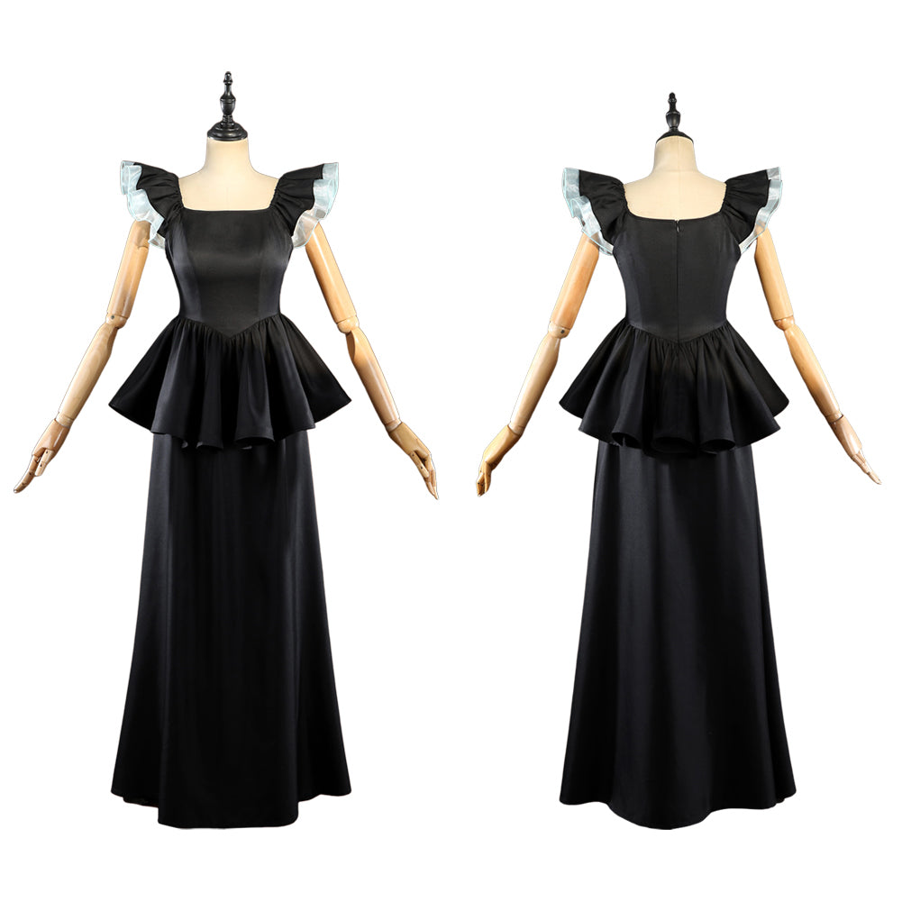 Akane Kurokawa schwarz Kleid Oshi no Ko Akane Cosplay Outfit