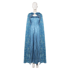 Alicent Hightower blau Kleid House of the Dragon Queen Alicent Cosplay Outfit