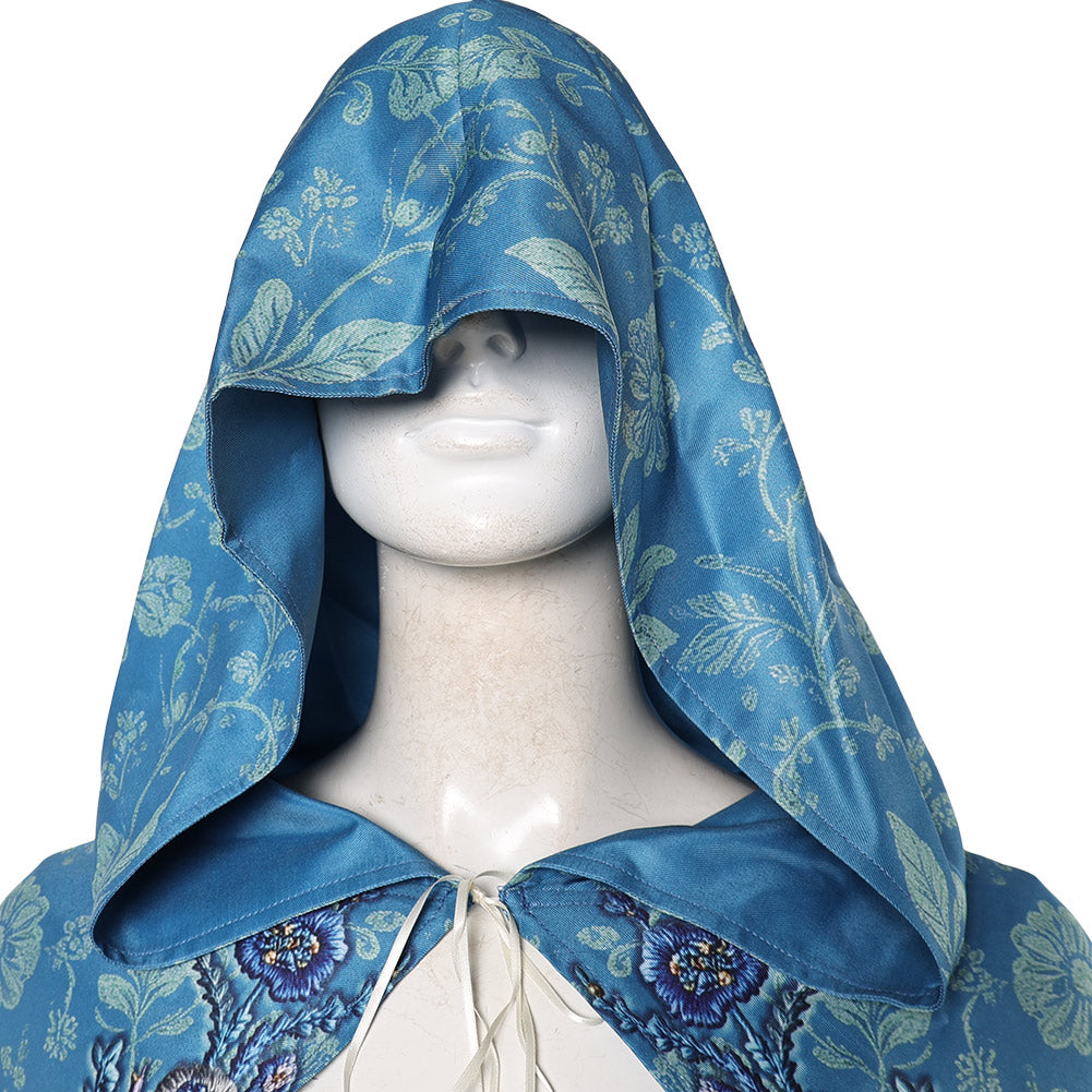 Alicent Hightower blau Kleid House of the Dragon Queen Alicent Cosplay Outfit