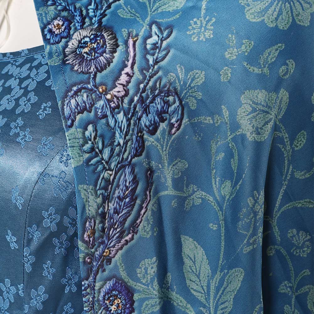 Alicent Hightower blau Kleid House of the Dragon Queen Alicent Cosplay Outfit