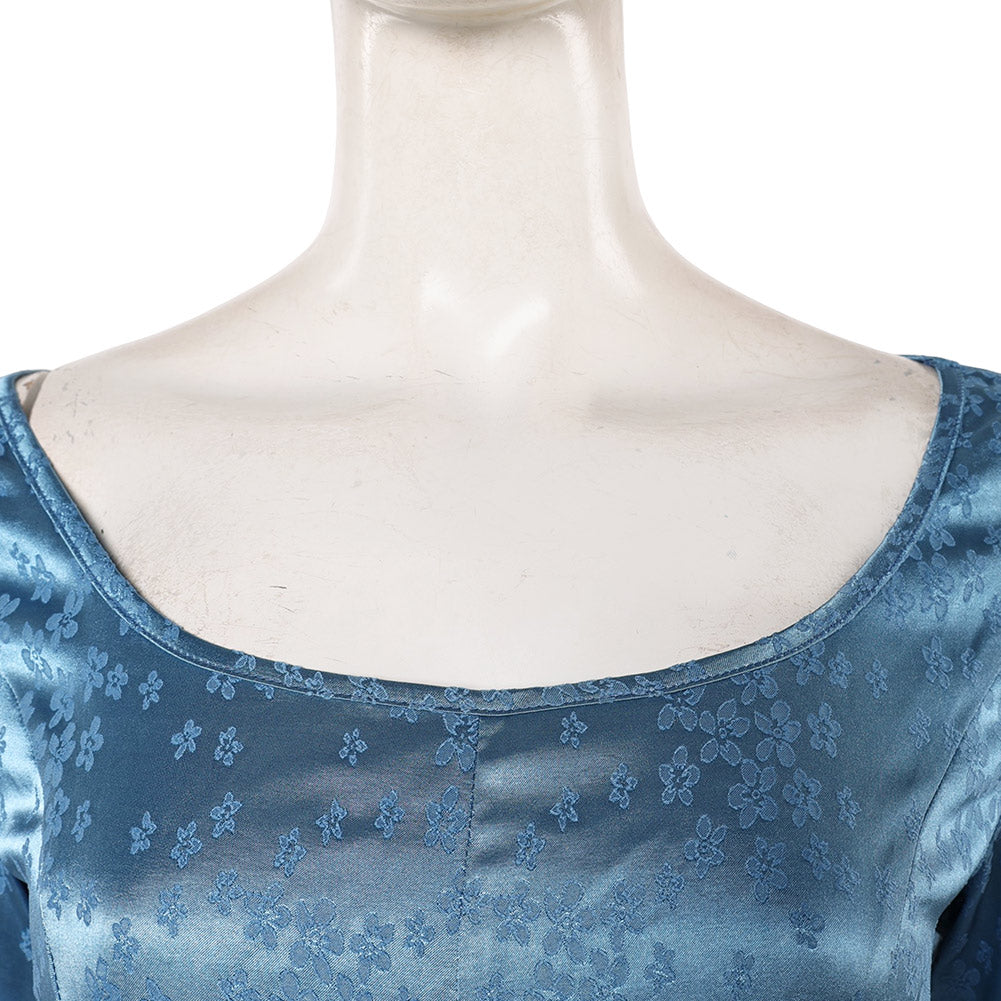 Alicent Hightower blau Kleid House of the Dragon Queen Alicent Cosplay Outfit