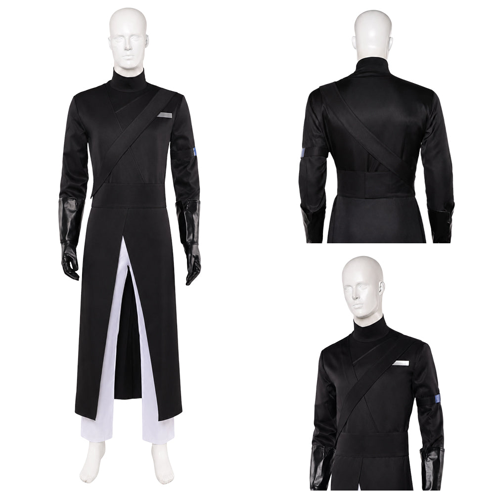 Alien Stage Ivan schwarz Kostüm Set Ivan Cosplay Outfit