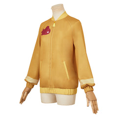 Amate Yuzuriha gelb Jacke Mobile Suit Gundam GQuuuuuuX Machu Cosplay Outfits