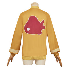 Amate Yuzuriha gelb Jacke Mobile Suit Gundam GQuuuuuuX Machu Cosplay Outfits