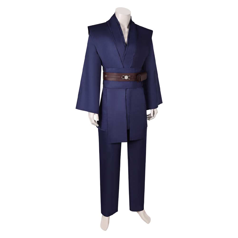 Anakin Skywalker Cosplay Kostüm Blau Version Ohne Umhang