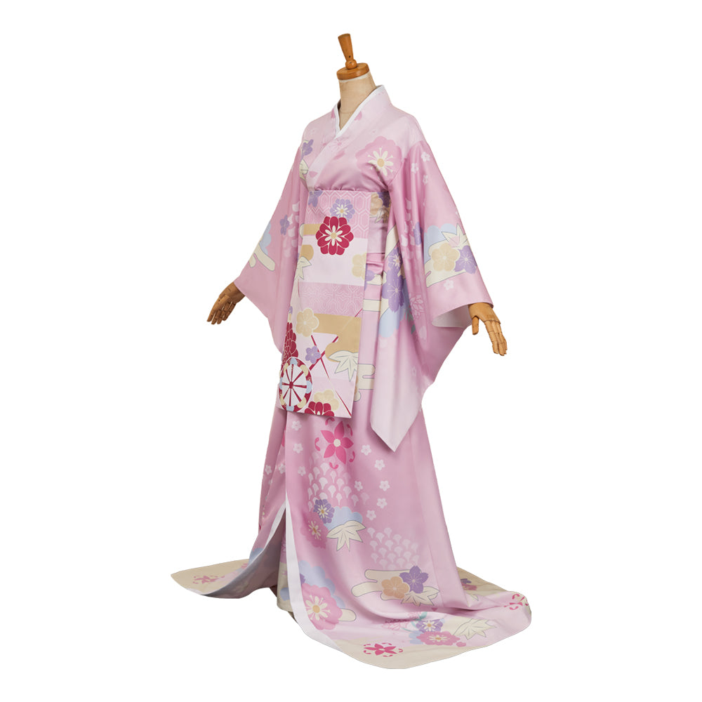 Angel Dust rosa Kimono Hazbin Hotel 2025 Angel Cosplay Kostüm