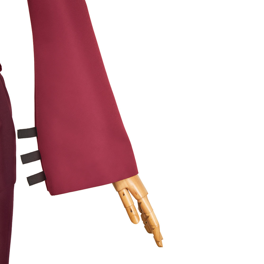 Angel Dust weinrot Kostüm Set Hazbin Hotel 2 Angel Cosplay Kostüm