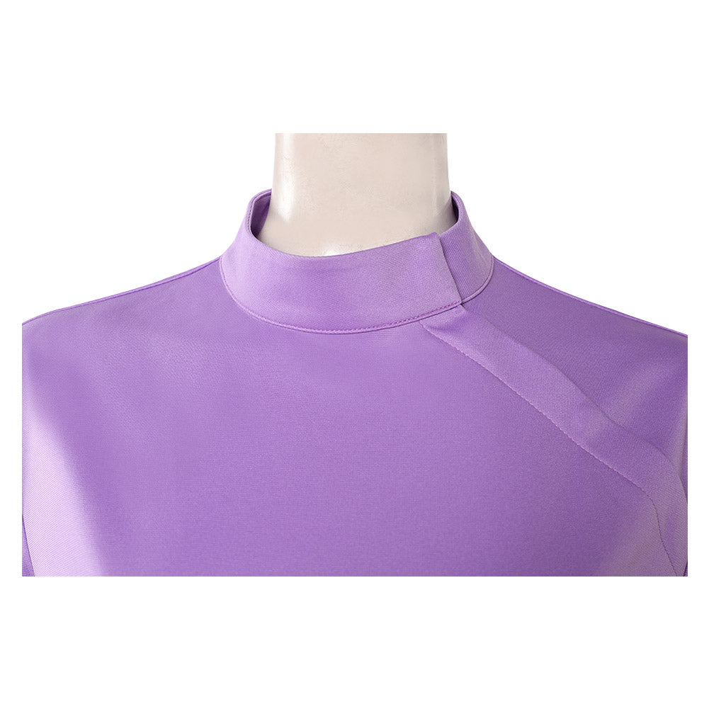 Ann Droid 2026 Linda lila Kleid Cosplay Outfit