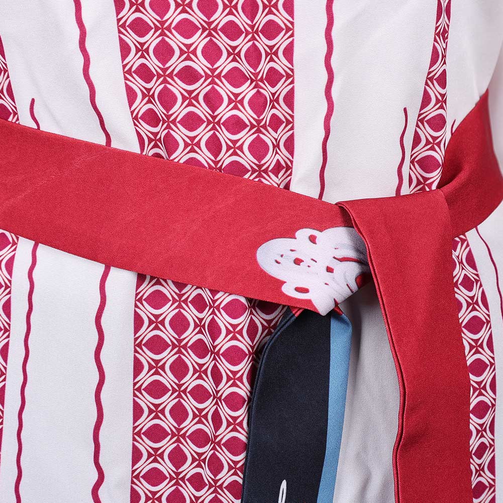 Anni-Frid Synni Lyngstad Retro Style ABBA rot-weiß T-Shirt