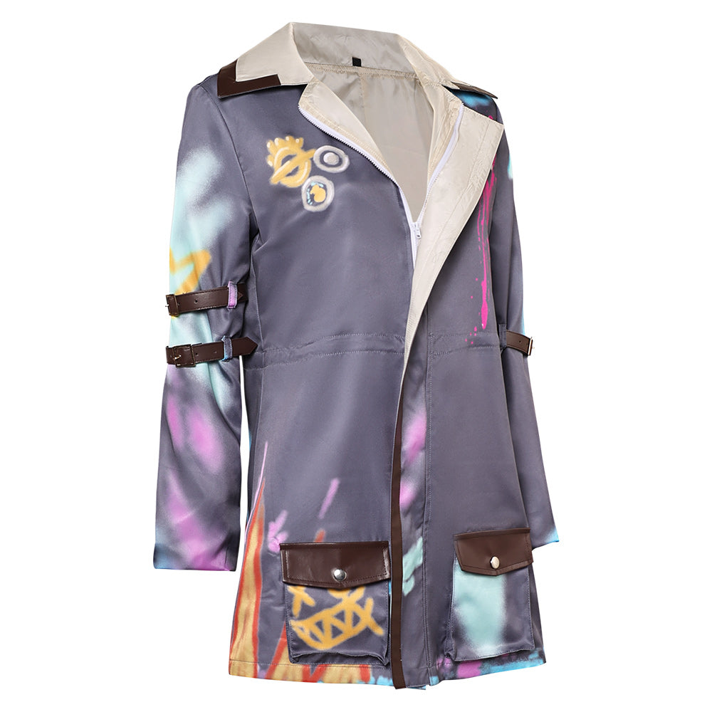 Arcane: League of Legends(2024) Jinx Jacke Cosplay Kostüm