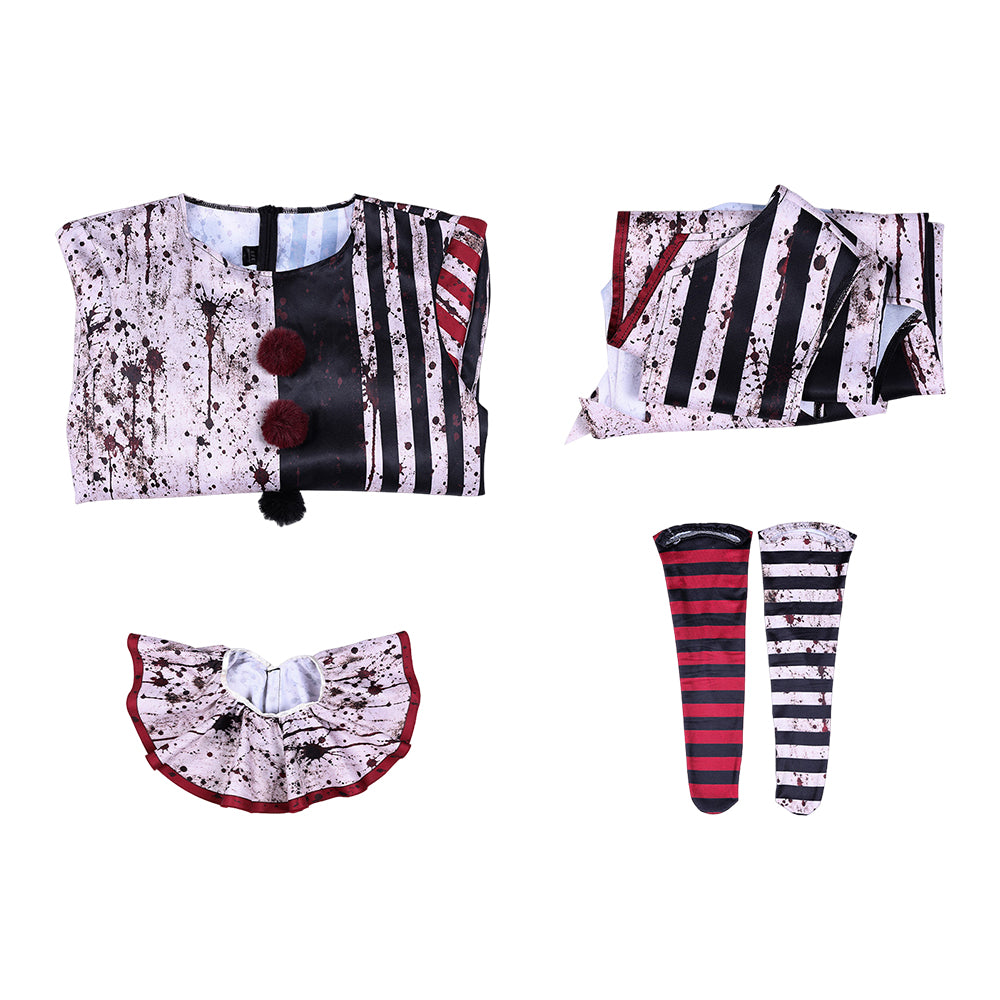 Art The Clown Kostüm Set Terrifier Art The Clown Herren Cosplay Outfit