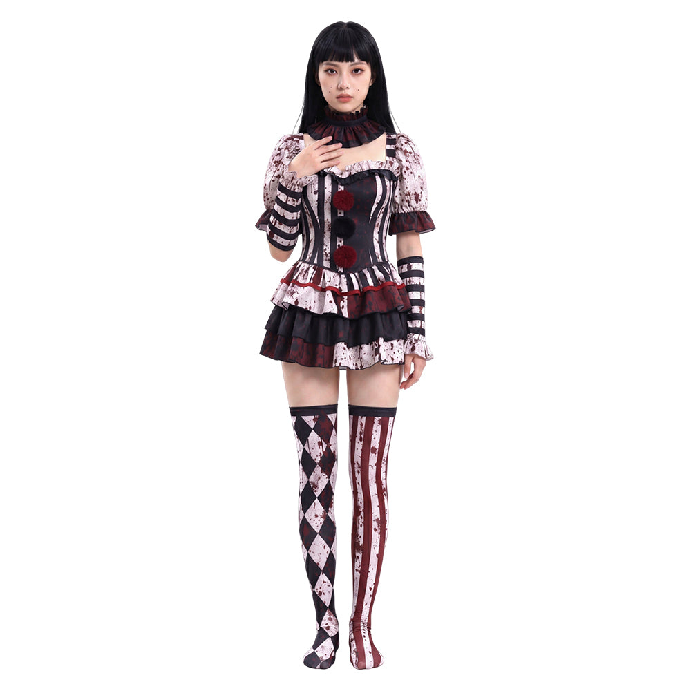 Art The Clown Terrifier Kostüm Set Terrifier Art The Clown Cosplay Outfit