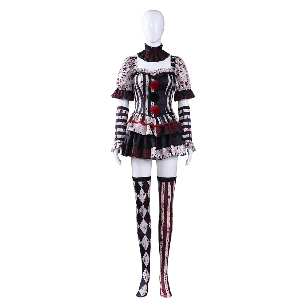 Art The Clown Terrifier Kostüm Set Terrifier Art The Clown Cosplay Outfit