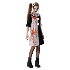 Art The Clown​ Kostüm Set Kleid Terrifier Art The Clown Cosplay Outfit Crossplay