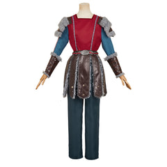 Astrid Outfits Drachenzähmen leicht gemacht Astrid Hofferson rot Kostüm Set