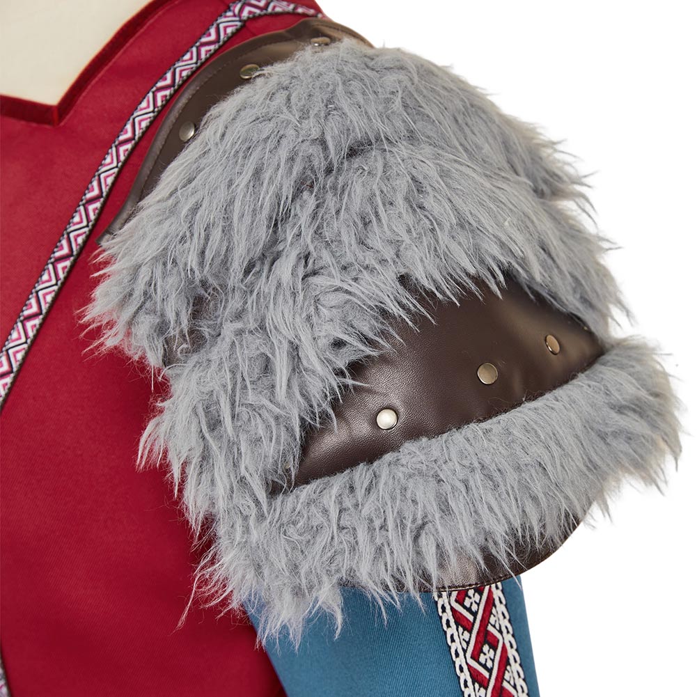 Astrid Outfits Drachenzähmen leicht gemacht Astrid Hofferson rot Kostüm Set