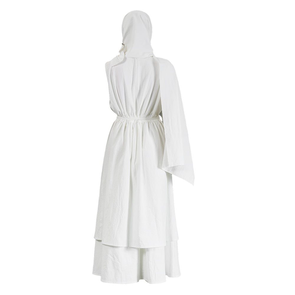 Athana weiß Kleid Die Odyssey 2026 Athana Cosplay Outfit