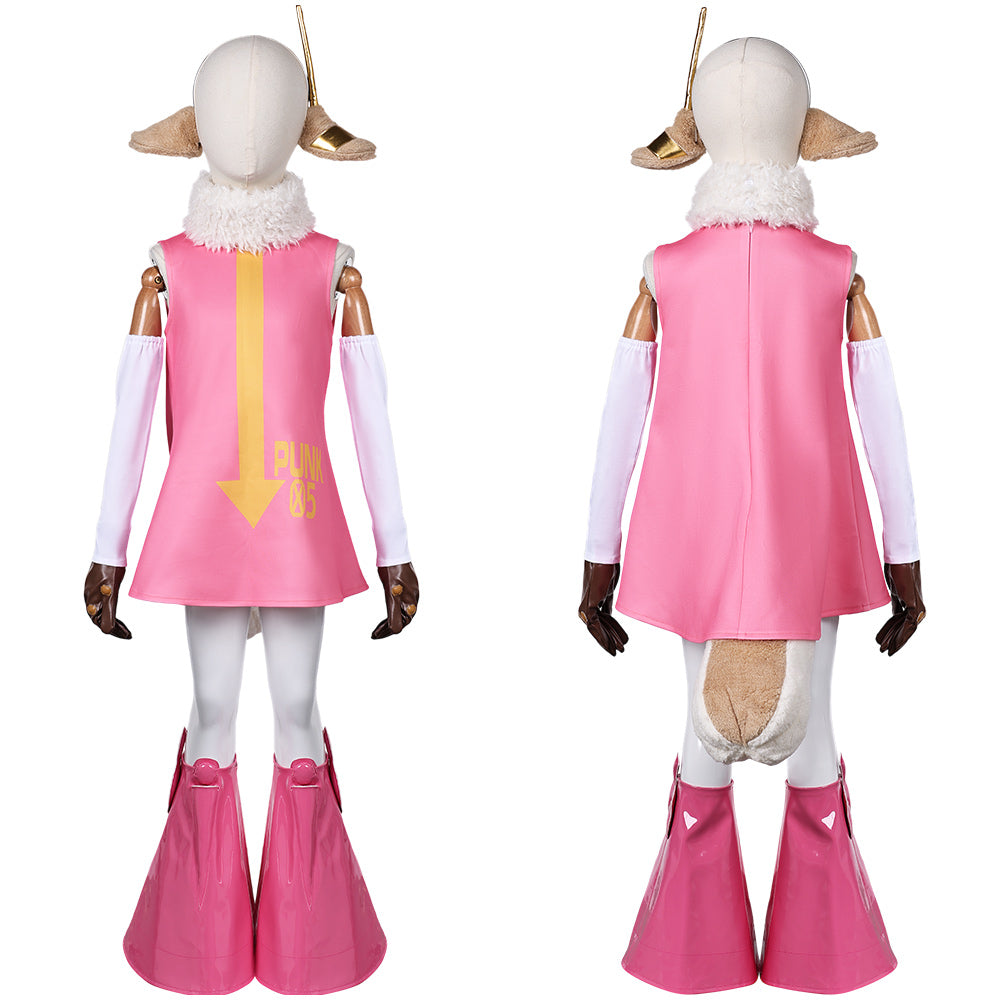 Kinder One Piece Vegapunk/Atlas Cosplay Kostüm Set