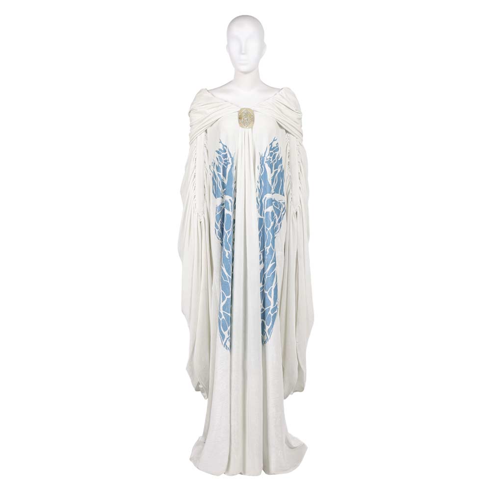 Attack of the Clones Padme Amidala weiß Kostüm Set Cosplay Outfits