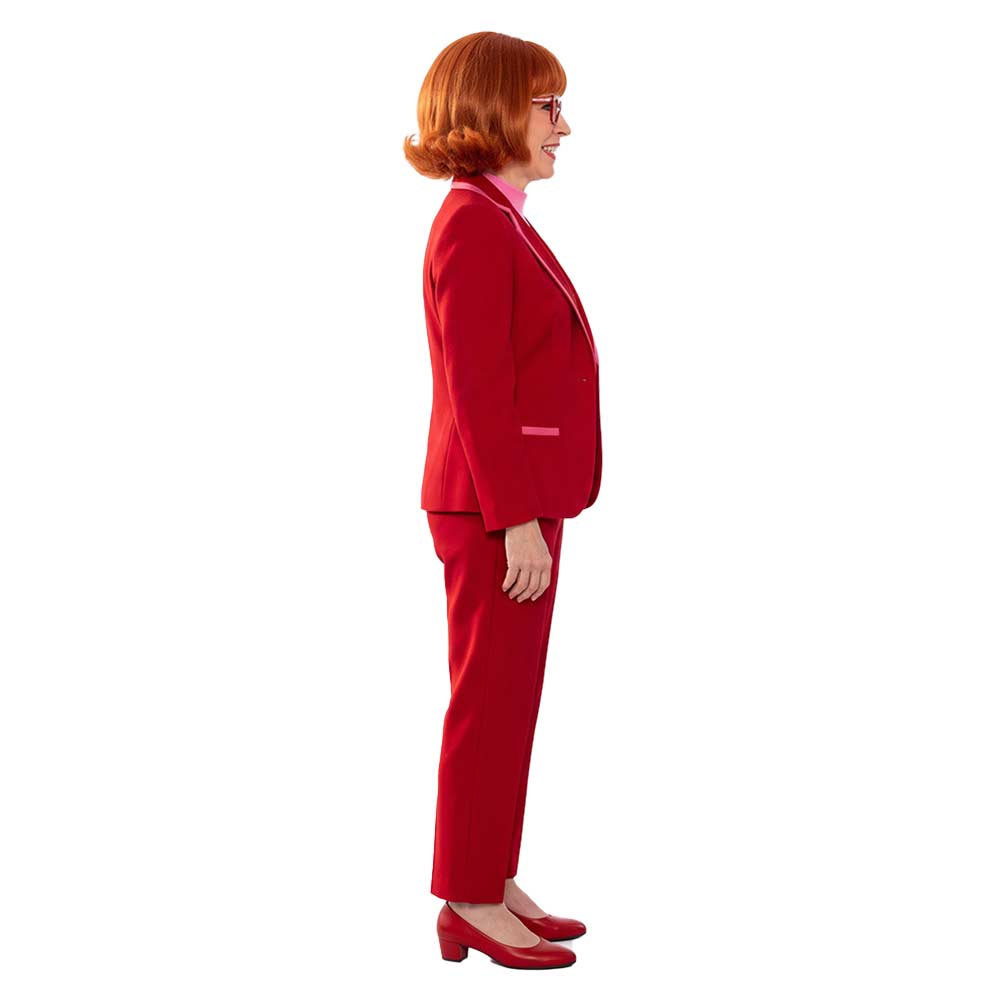 Aunt Gladys rot Kostüm Set Weapons Gladys Cosplay Outfit