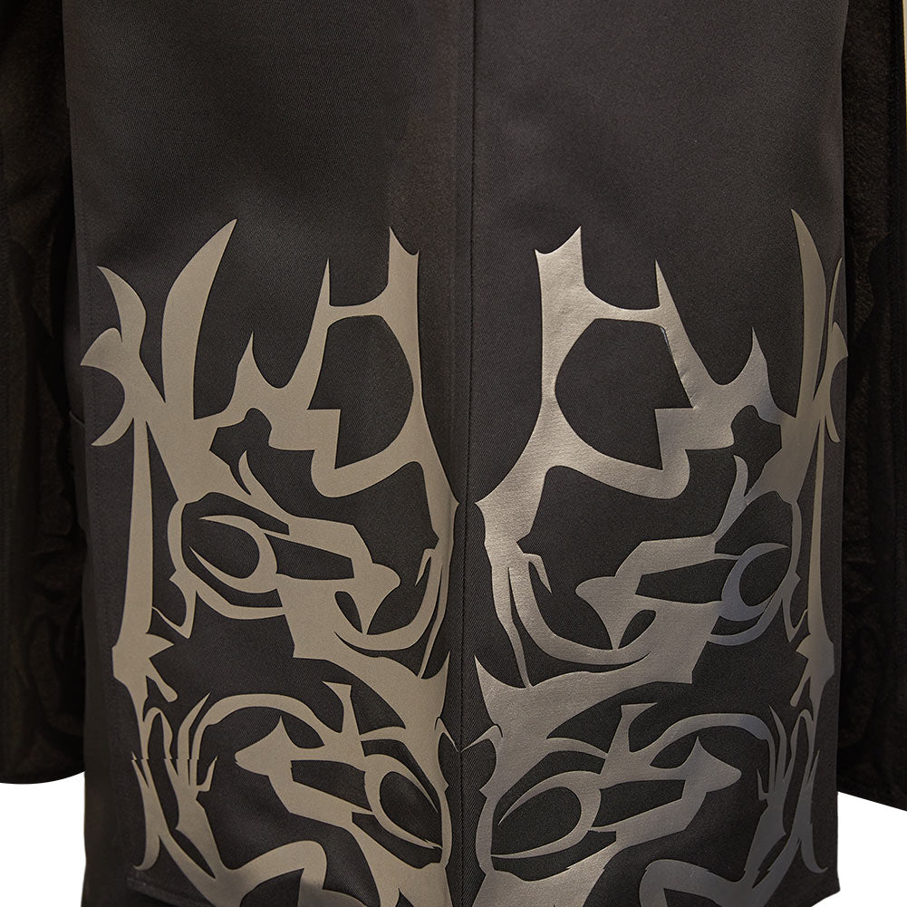 Baby Saja KPop Demon Hunters Schwarz Kostüm Set Cosplay Outfits