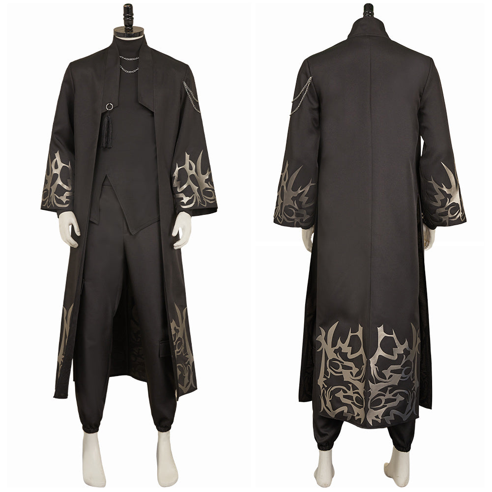 Baby Saja KPop Demon Hunters Schwarz Kostüm Set Cosplay Outfits