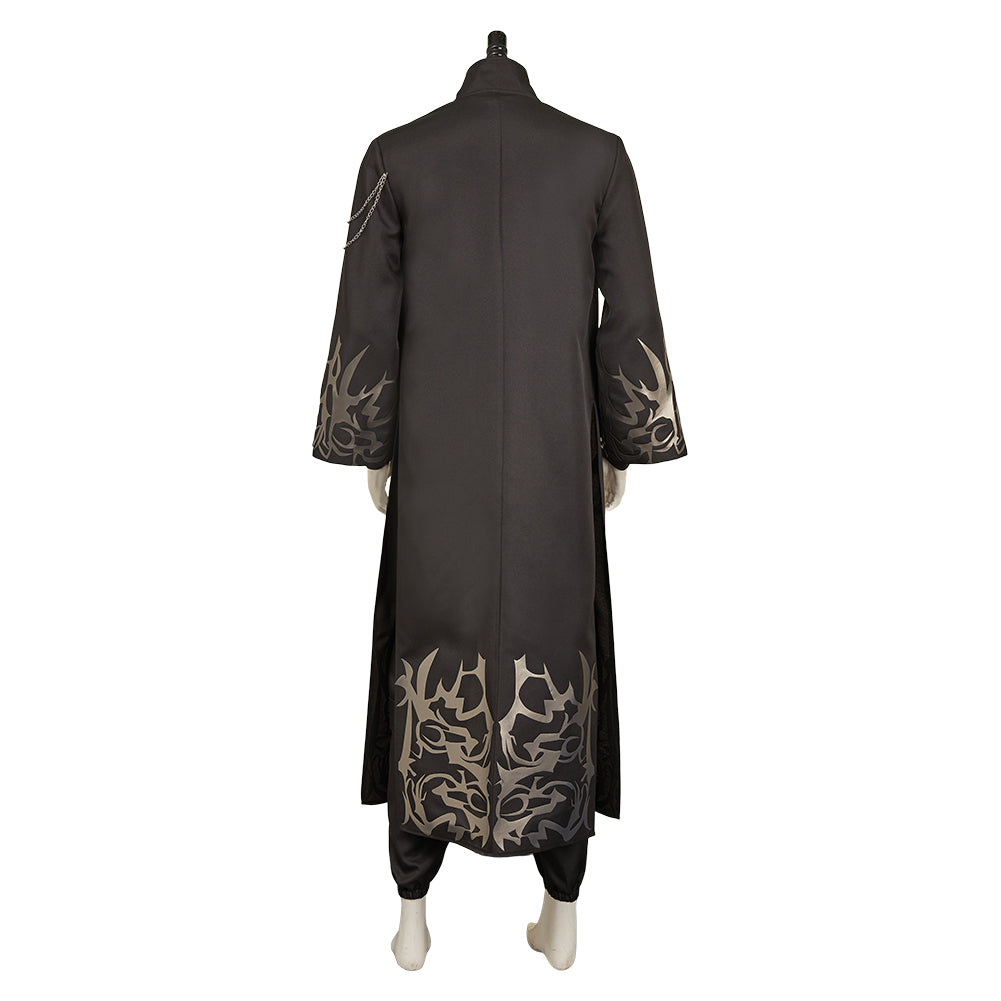 Baby Saja KPop Demon Hunters Schwarz Kostüm Set Cosplay Outfits